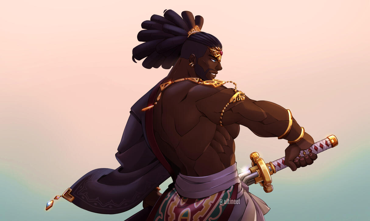 Guilty Gear - Nagoriyuki (TOTK Ganon mashup)